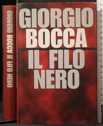 Il filo nero - Giorgio Bocca - copertina