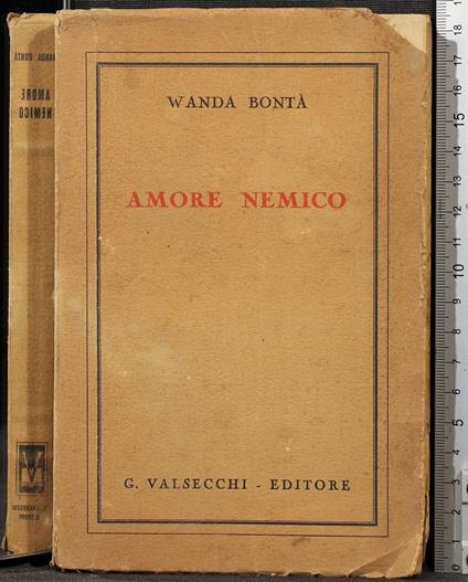Amore nemico - Wanda Bontà - copertina