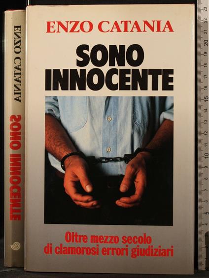 Sono Innocente - Enzo Catania - copertina