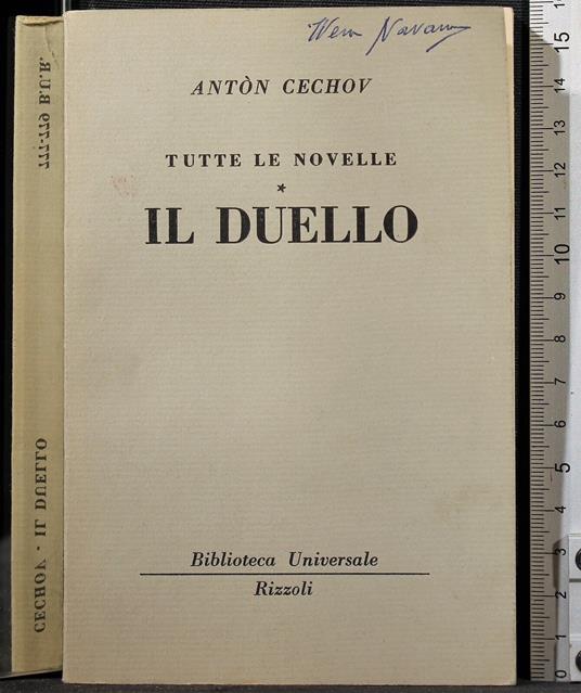 Tutte le novelle. Il duello - Anton Cechov - copertina