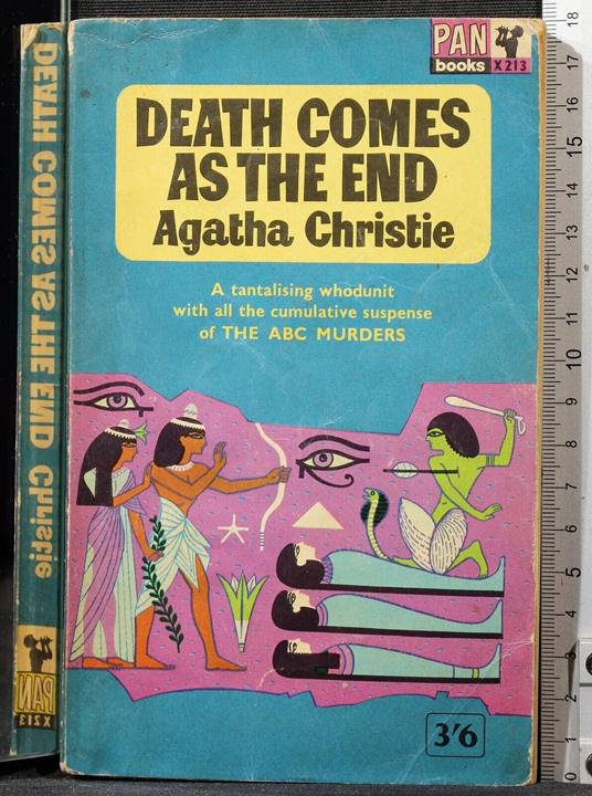 Death comes as the end - Agatha Christie - copertina