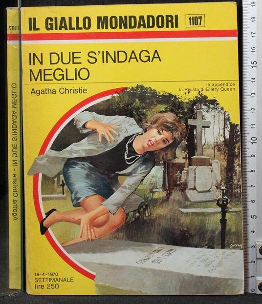 In due s'indaga meglio - Agatha Christie - copertina