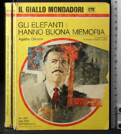 Gli elefanti hanno buona memoria - Agatha Christie - copertina