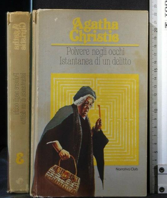 Polvere Negli Occhi Istantanea di Un Delitto - Agatha Christie - copertina