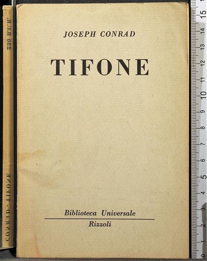 Tifone - Joseph Conrad - copertina
