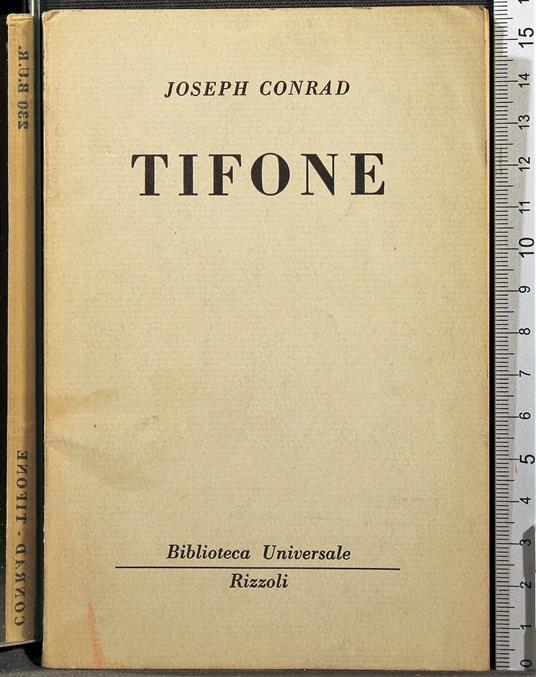 Tifone - Joseph Conrad - copertina