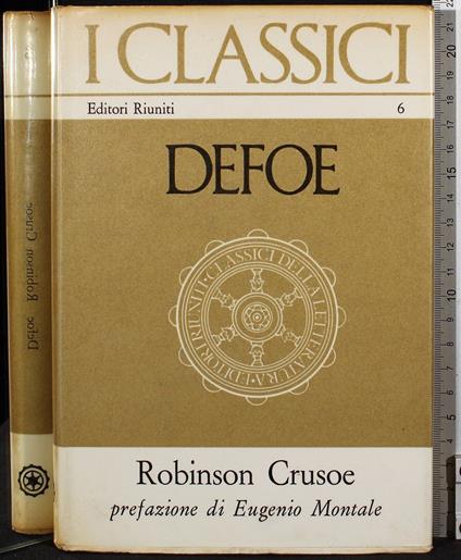 I classici Robinson Crusoe - Daniel Defoe - copertina
