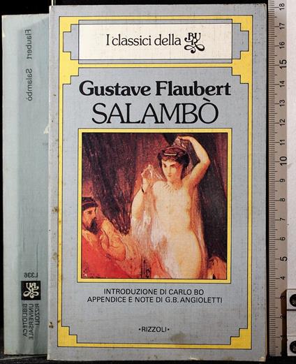 Salambò - Gustave Flaubert - copertina