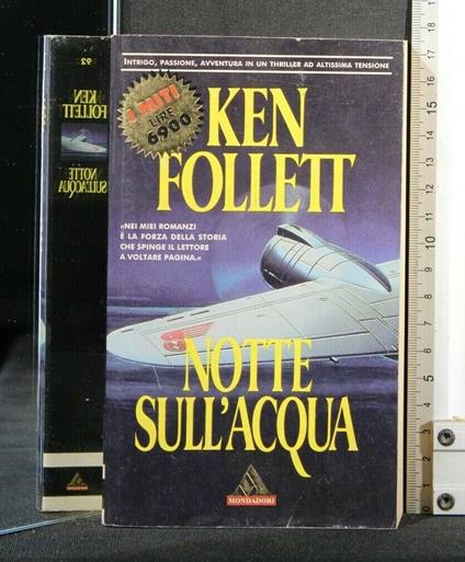 Notte Sull'Acqua - Ken Follett - copertina
