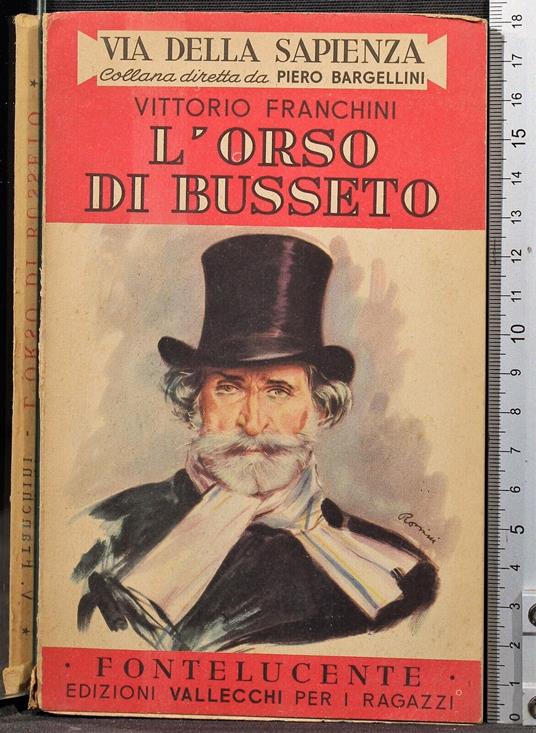 L' orso di busseto - Vittorio Franchini - copertina