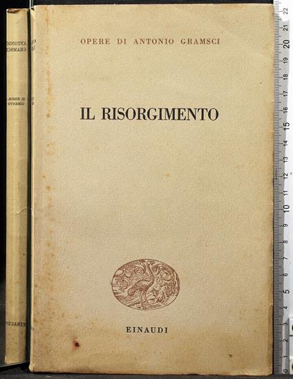 Il risorgimento - Antonio Gramsci - copertina