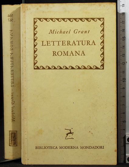 Letteratura Romana - Michael Grant - copertina