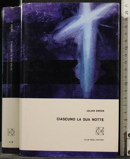 Ciascuno La Sua Notte - Julien Green - copertina