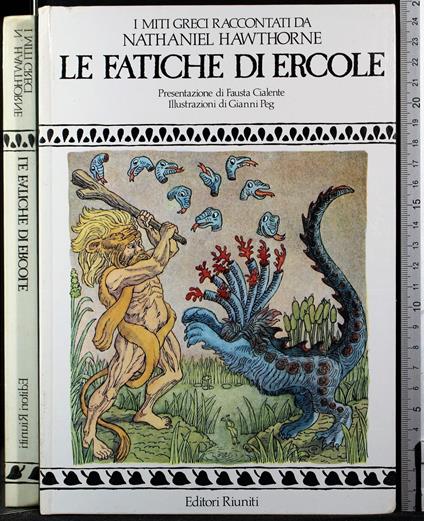 Le fatiche di Ercole - Nathaniel Hawthorne - copertina