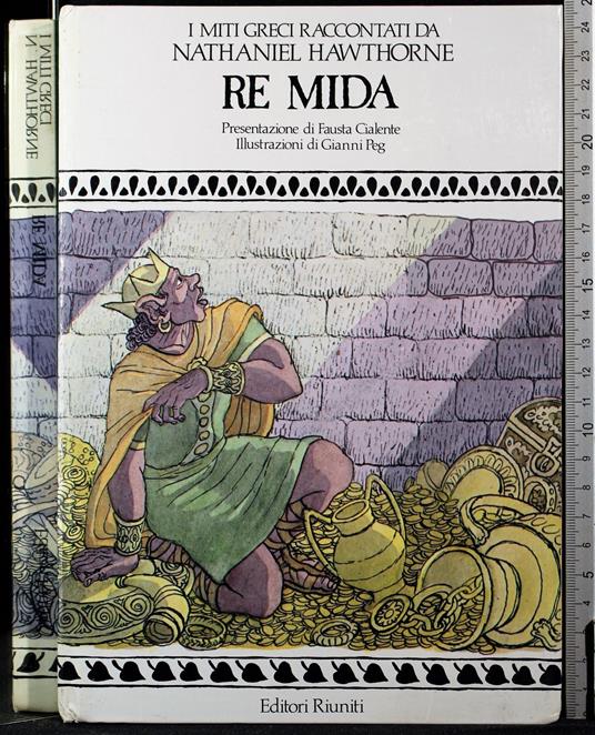 Re Mida - Nathaniel Hawthorne - copertina