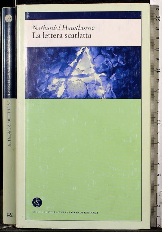 La lettera scarlatta - Nathaniel Hawthorne - copertina