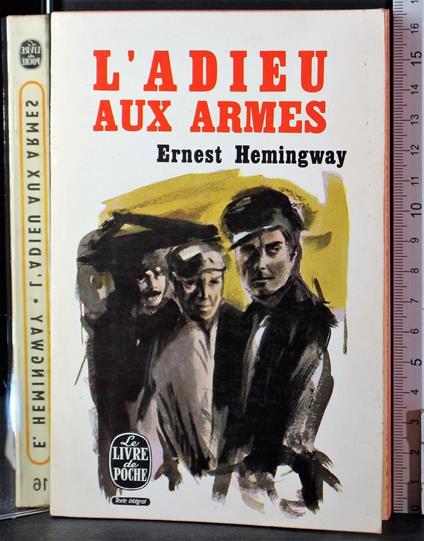 L' adieu aux armes - Ernest Hemingway - copertina