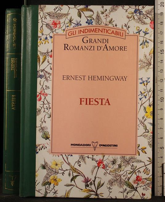 Fiesta - Ernest Hemingway - copertina