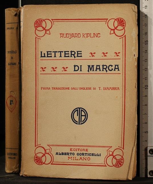 Lettere di Marca - Rudyard Kipling - copertina