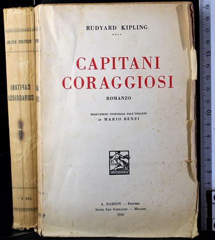 Capitani coraggiosi - Rudyard Kipling - copertina