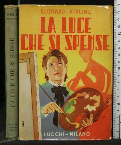 La Luce Che Si Spense - Rudyard Kipling - copertina