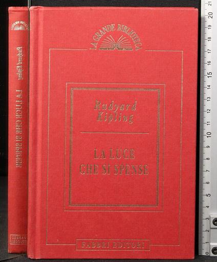 La luce che si spegne - Rudyard Kipling - copertina