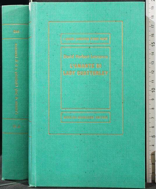 L' Amante di Lady Chatterley - David Herbert Lawrence - copertina