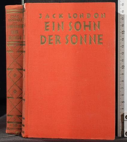 Ein sohn der sonne - Jack London - copertina