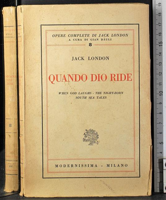 Quando Dio ride - Jack London - copertina