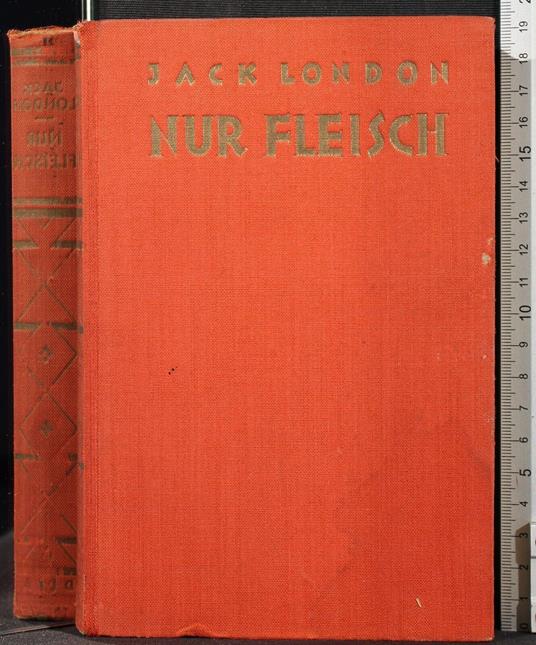Nur fleisch - Jack London - copertina