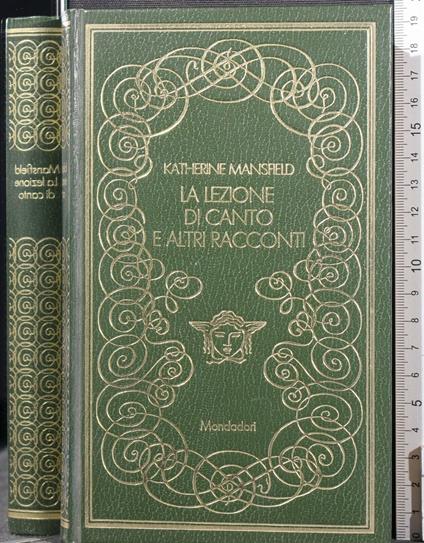 La Lezione di Canto e Altri Racconti - Katherine Mansfield - copertina
