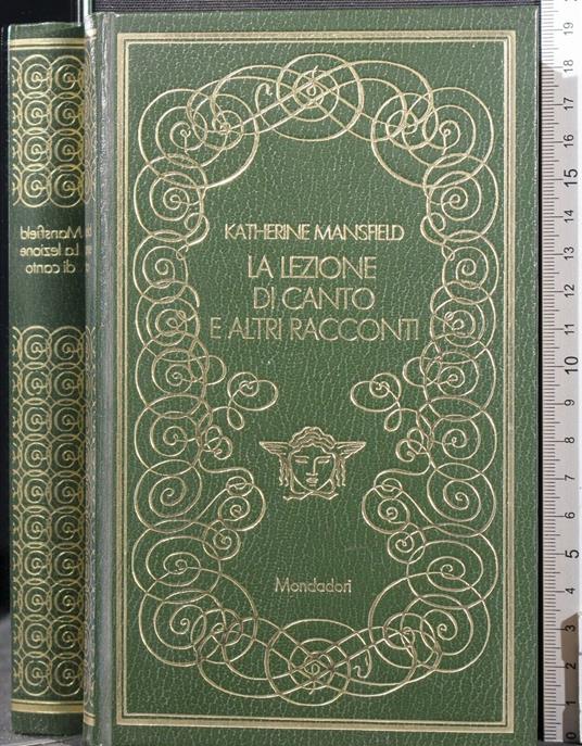 La Lezione di Canto e Altri Racconti - Katherine Mansfield - copertina