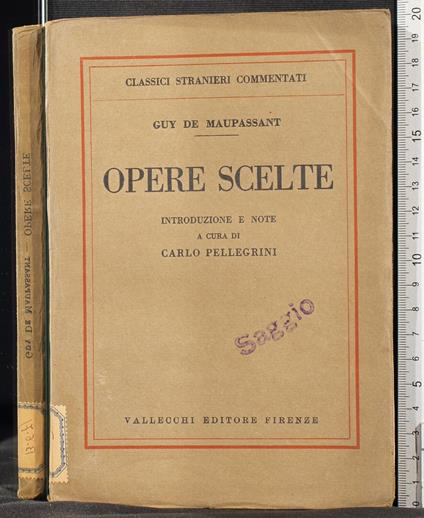 Opere scelte - Guy de Maupassant - copertina