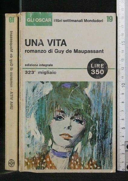 Una Vita - Guy de Maupassant - copertina