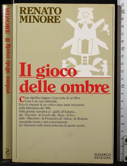 Il gioco delle ombre - Renato Minore - copertina