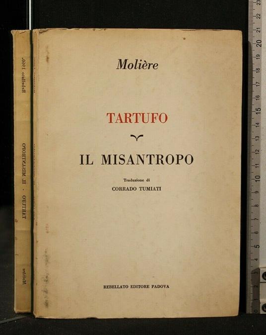 Tartufo Il Misantropo - Molière - copertina
