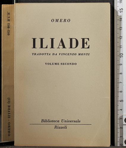 Iliade. Vol 2 - Omero - copertina