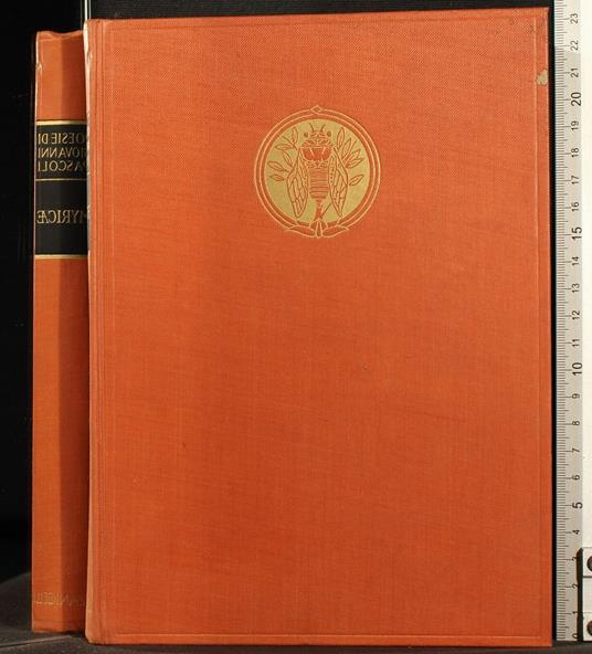 Myricae - Giovanni Pascoli - copertina