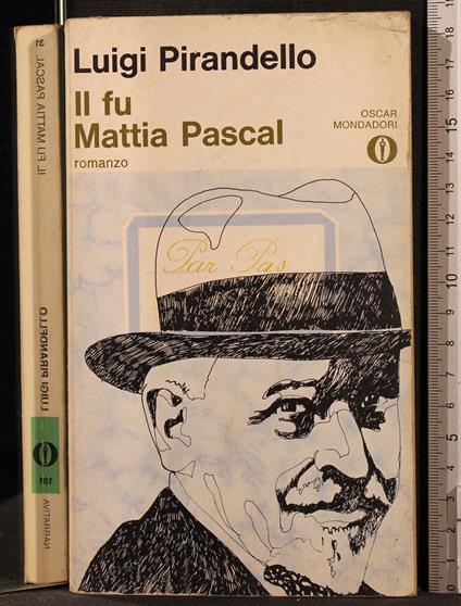 Il fu Mattia Pascal - Luigi Pirandello - copertina