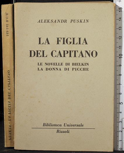 La figlia del capitano - Aleksandr Puskin - copertina