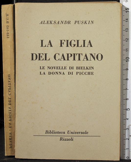 La figlia del capitano - Aleksandr Puskin - copertina