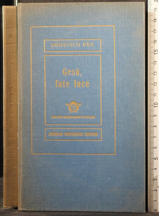 Gesù, fate luce - Domenico Rea - copertina