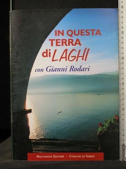 In Questa Terra di Laghi - Gianni Rodari - copertina