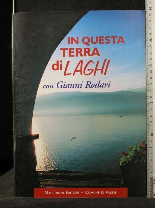 In Questa Terra di Laghi - Gianni Rodari - copertina