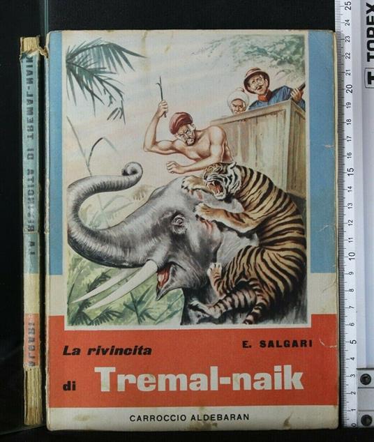La Rivincita di Tremal - Naik - Emilio Salgari - copertina
