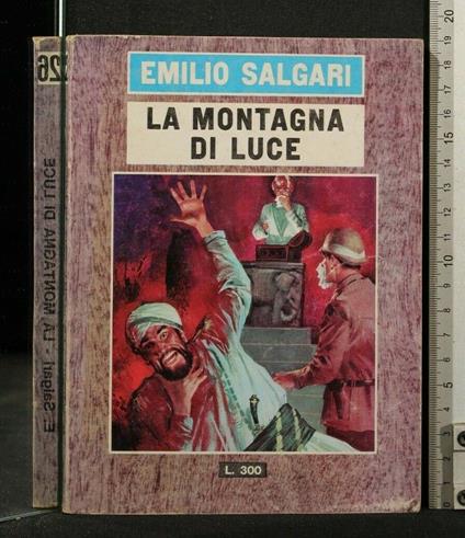 La Montagna di Luce - Emilio Salgari - copertina