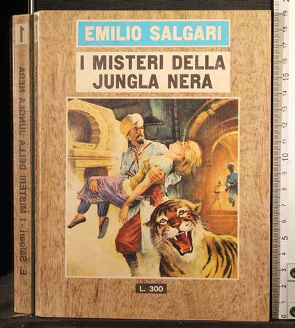 I misteri della Jungla nera - Emilio Salgari - copertina