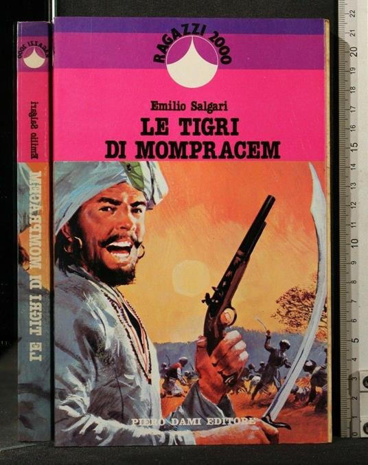Le Tigri di Mompracem - Emilio Salgari - copertina