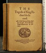 The Tragedie Of King Richard The Second