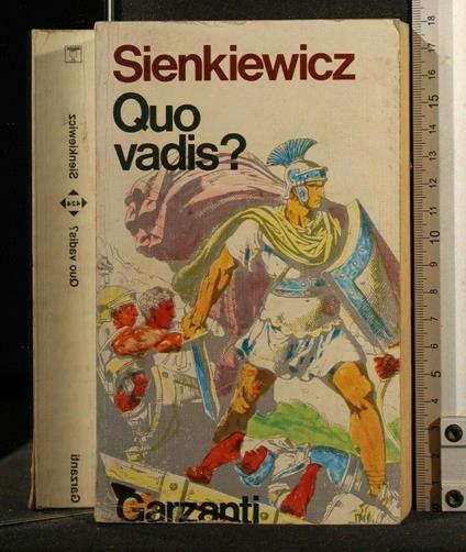 Quo Vadis? - Henryk Sienkiewicz - copertina